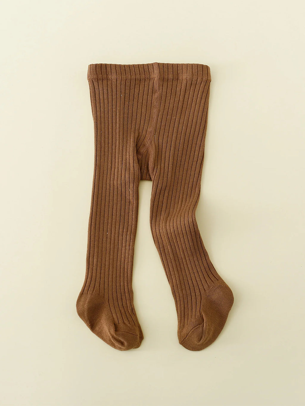 1-Piece Baby Girl's Simple Basic Vertical Stripesd Bottoming Pantyhose, Suitable for Girls' Daily Life