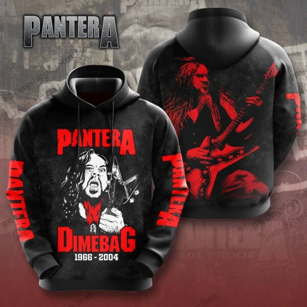 Retro Rock Pantera Band 3d Print Hoodie Men Women Fashion Hoodies Hip Hop Oversized Hoodie Sweatshirt Women Coat Women Tracksuit