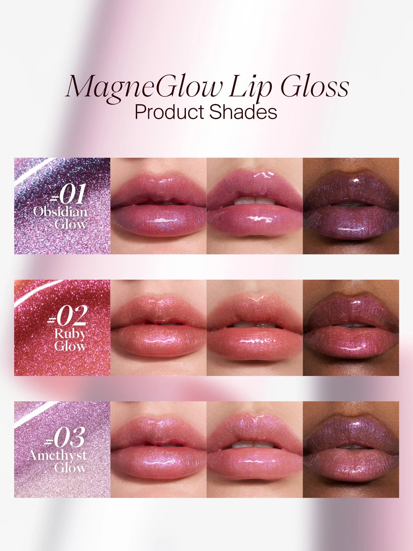 JOOCYEE MAGNEGLOW LIP GLOSS Holographic Glow