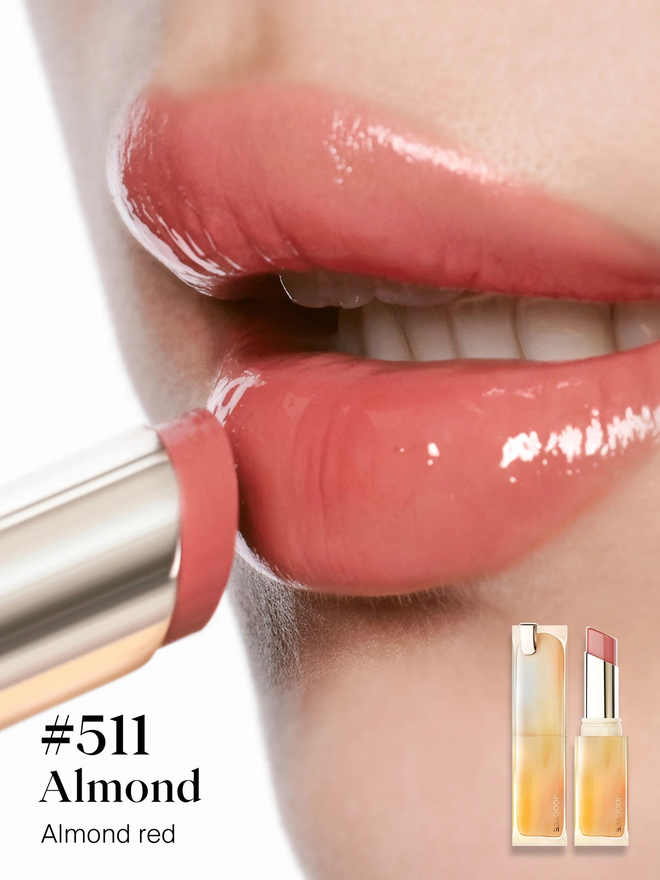 JOOCYEE GLOSSY ROUGE LONGLASTING  LIP-CARING