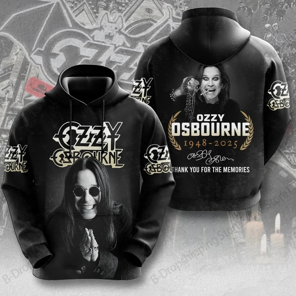 Rock Band Ozzy Osbourne 3d Print Hoodie Men Women Fashion Long Sleeve Hoodies Vintage Coat Men Sweatshirt Unisex Clothes NEW