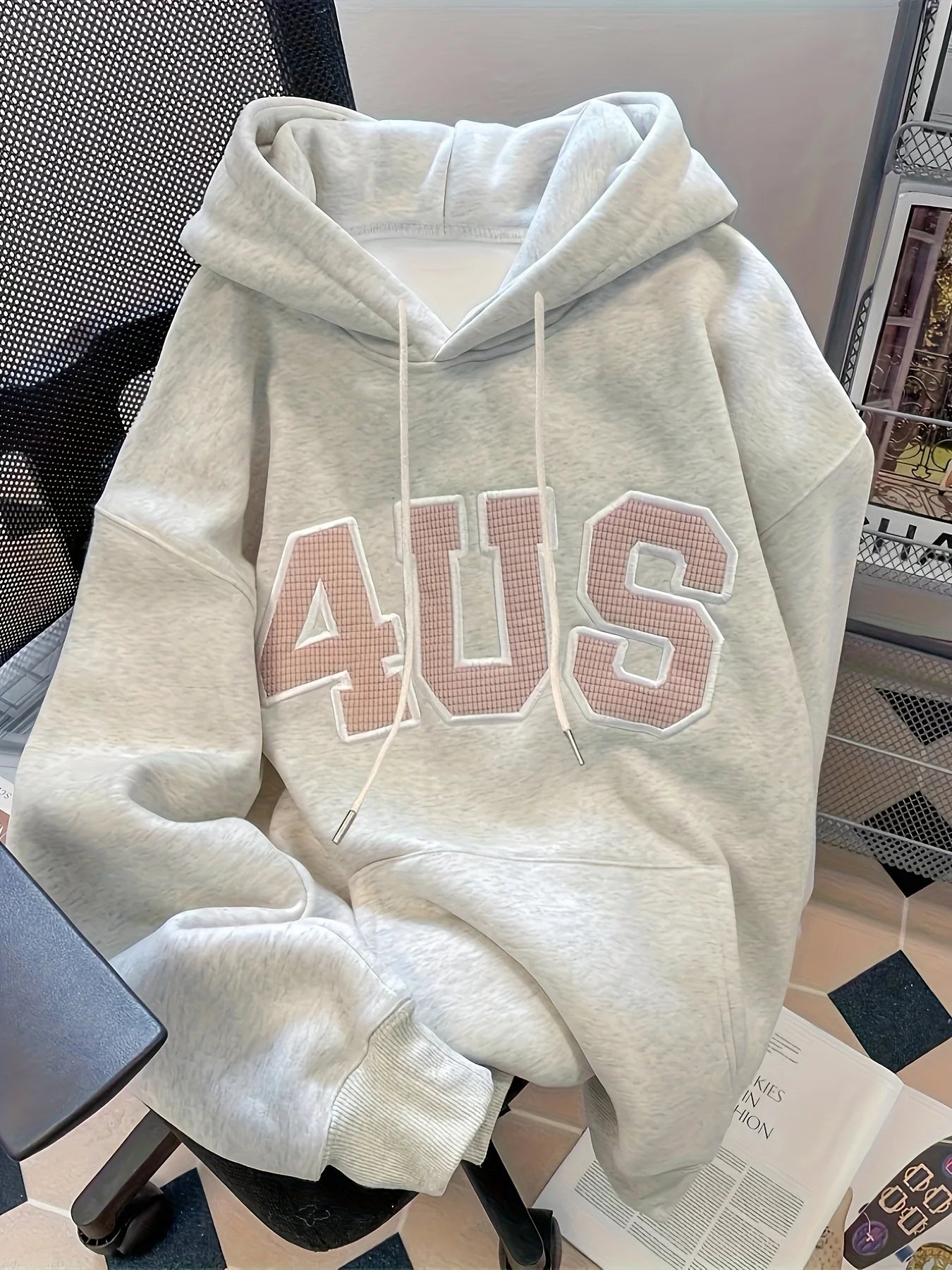 Zhaocai Targeted American Hong Kong Style 2025 Autumn Winter New Hot Selling Men's Women's Pure Cotton Casual Comfortable Hoodie