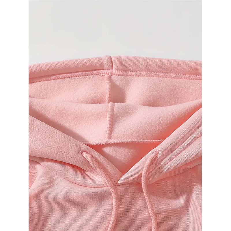 Girls 2000s Cherry Love Long Sleeve Pocket Hoodies Funny Gothic Sweatshirt  Women's Print Casual Hoody Streetwear Y2k Clothes