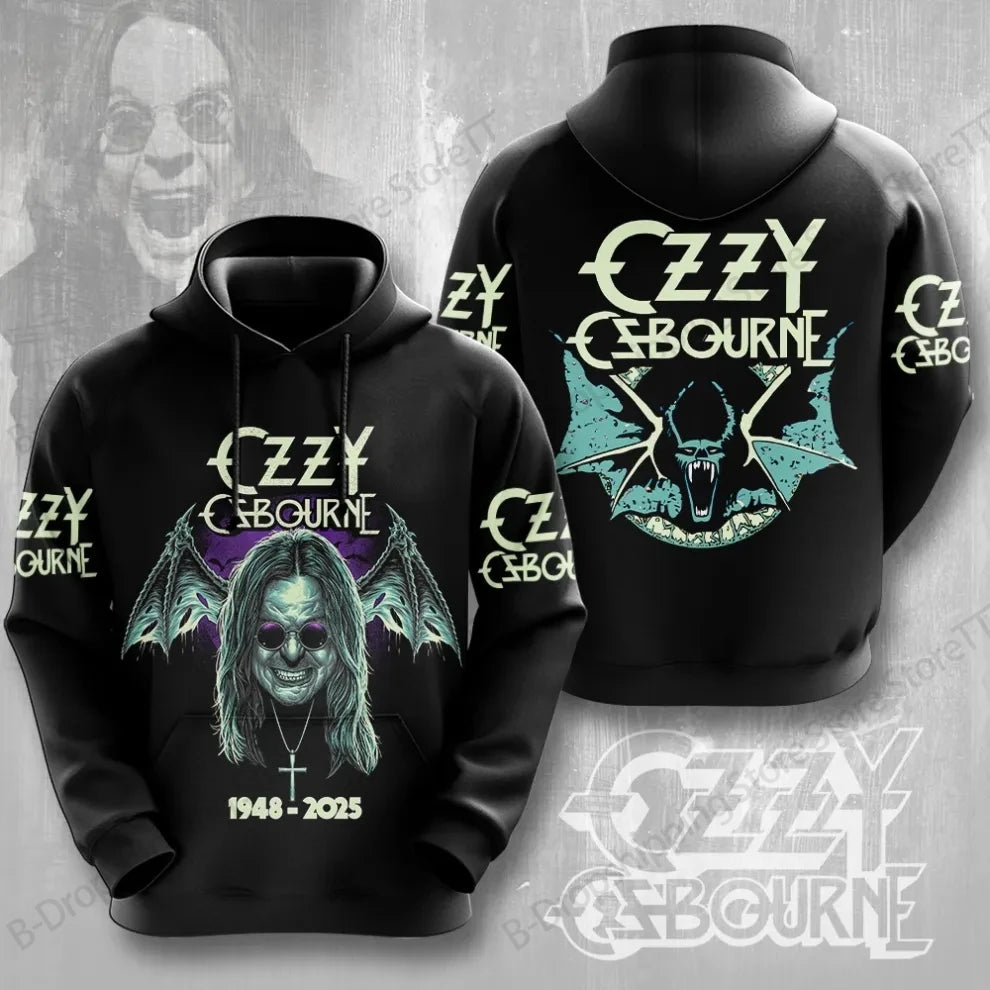 Rock Band Ozzy Osbourne 3d Print Hoodie Men Women Fashion Long Sleeve Hoodies Vintage Coat Men Sweatshirt Unisex Clothes NEW