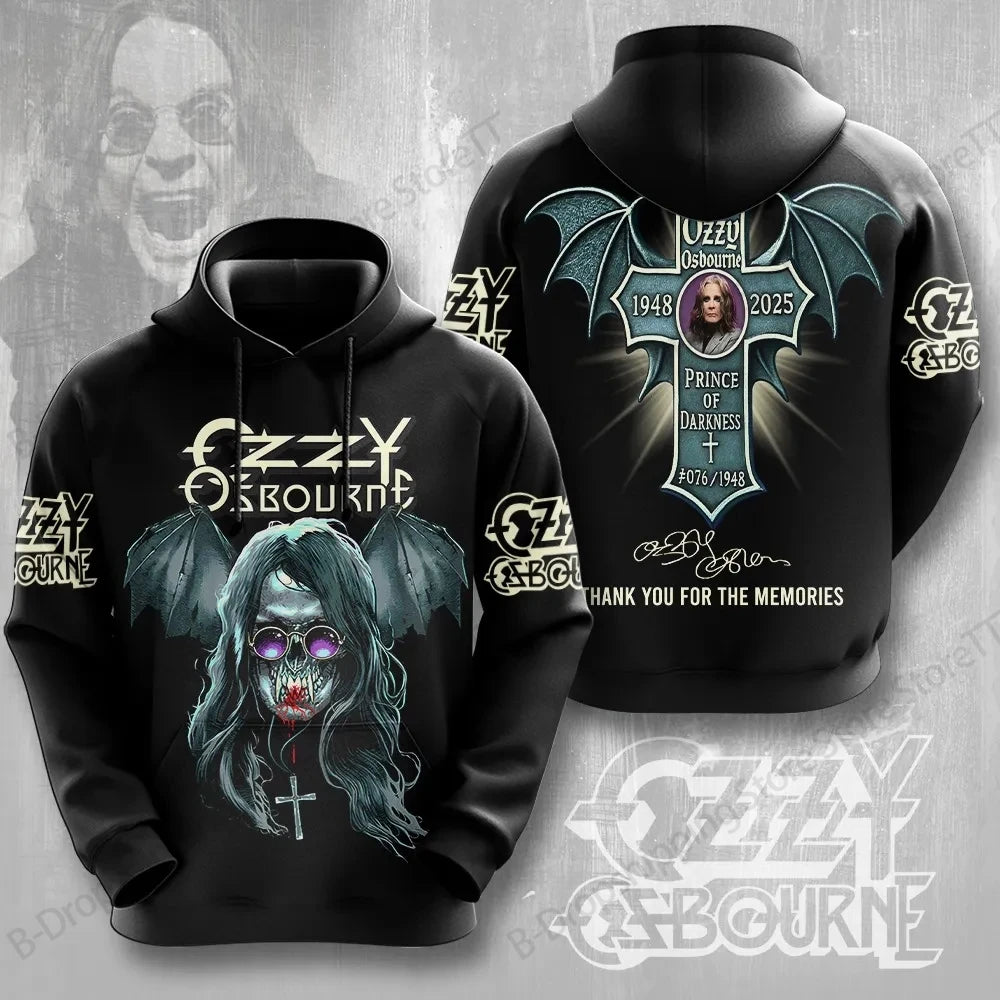Rock Band Ozzy Osbourne 3d Print Hoodie Men Women Fashion Long Sleeve Hoodies Vintage Coat Men Sweatshirt Unisex Clothes NEW