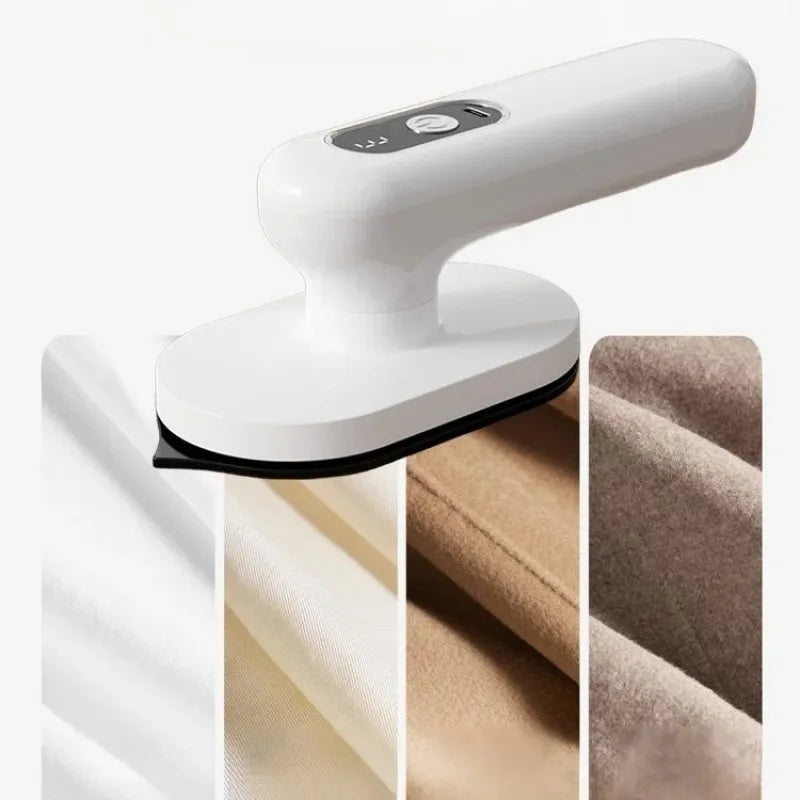 Handheld Cordless Steam Iron Portable Foldable Electric Iron With Digital Temperature Display Mini Travel Steamer for Clothes