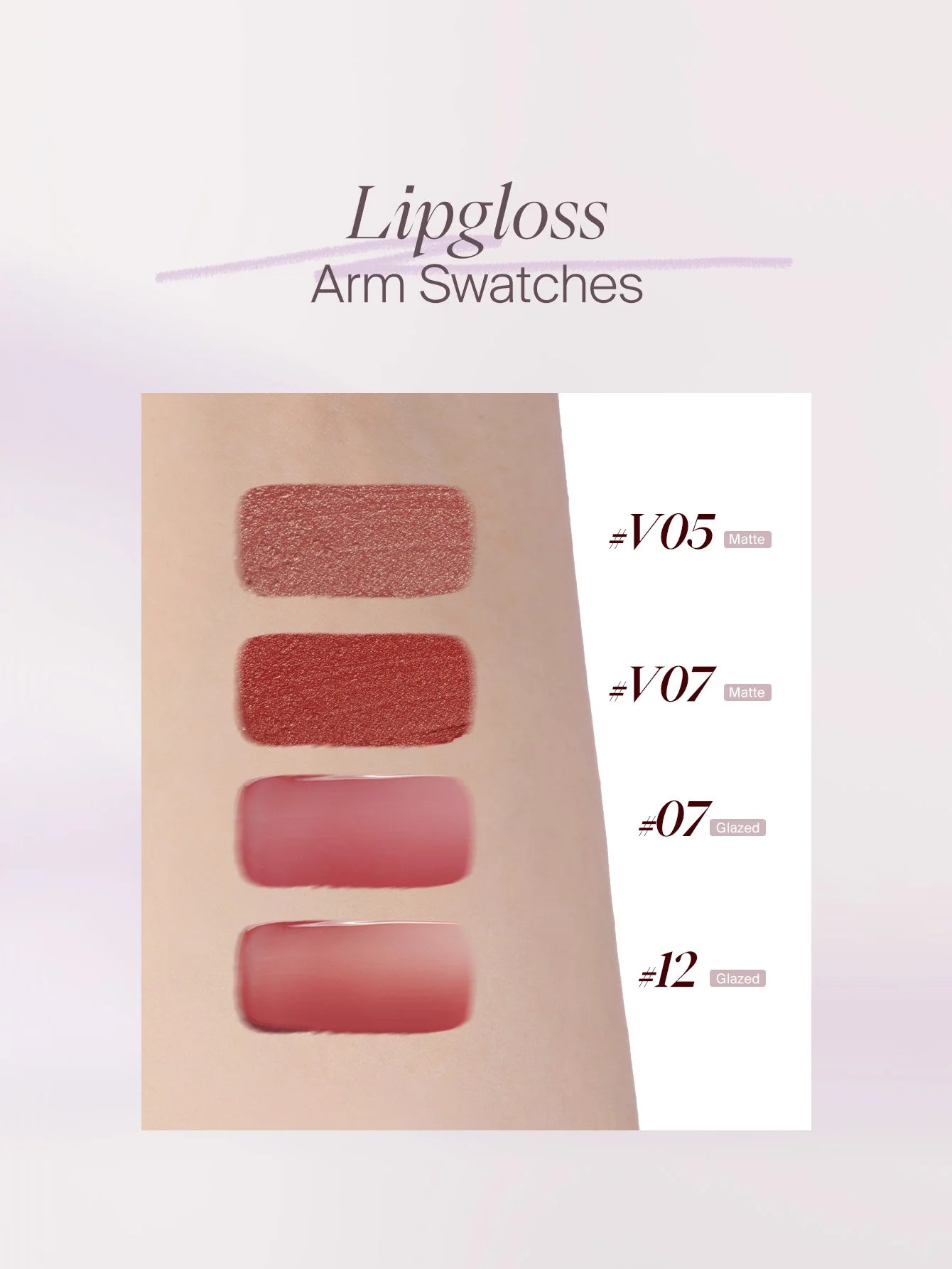 JOOCYEE GLAZED and FLUFFY MATTE LIPGLOSS 2.3g