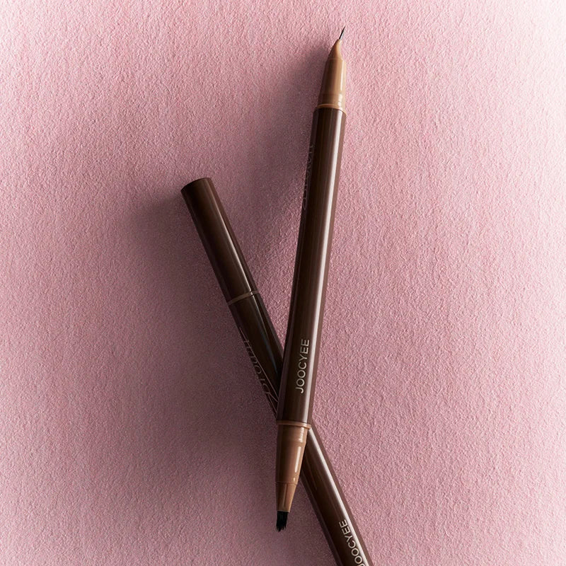 JOOCYEE Double Headed Brow Pencil  Dual-Head Design Wild Natural Eyebrows Smooth Long-Lasting