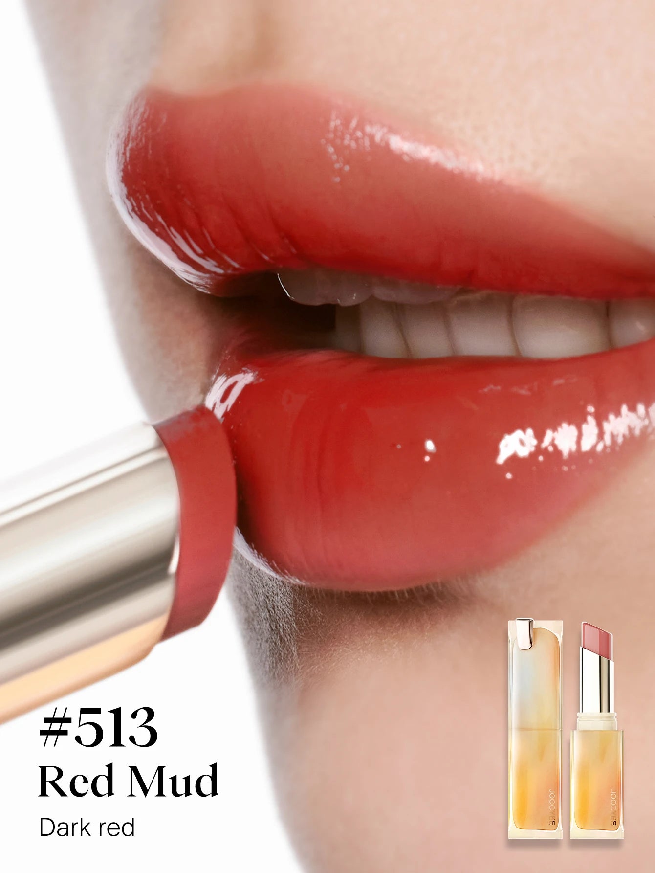 JOOCYEE GLOSSY ROUGE LONGLASTING  LIP-CARING