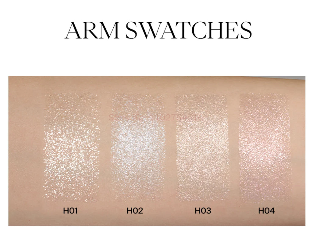 JOOCYEE Jelly Highlighter Stick Long-wearing Weightless feel on the skin Long-lasting Waterproof Champagne Cosmetics Face Makeup