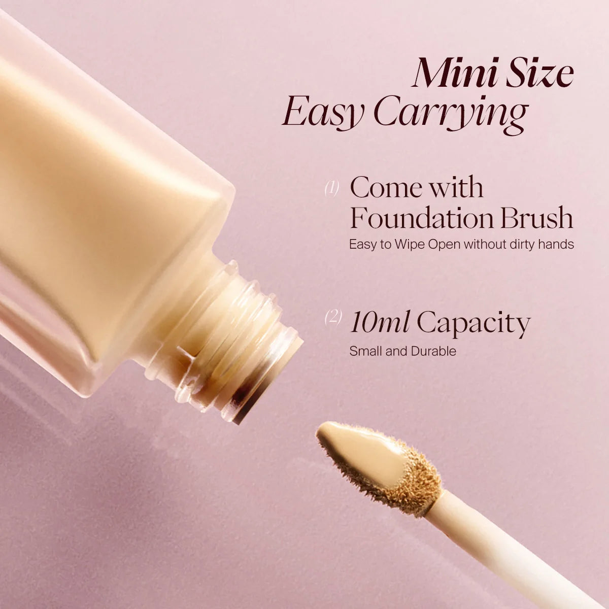 JOOCYEE "Little Silver Cap" Foundation Elastic Long-Lasting Dynamic Skin-Adaptive  Waterproof & Sweatproof