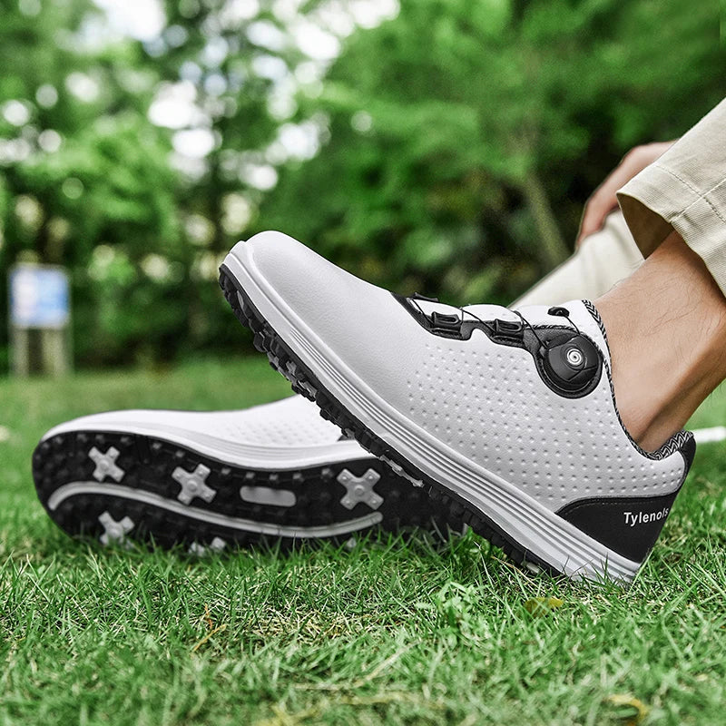 Golf Shoes Waterproof Professional Golfers Sneakers Anti Slip Walking Footwears Comfortable Anti slip Stable Training Shoes Man