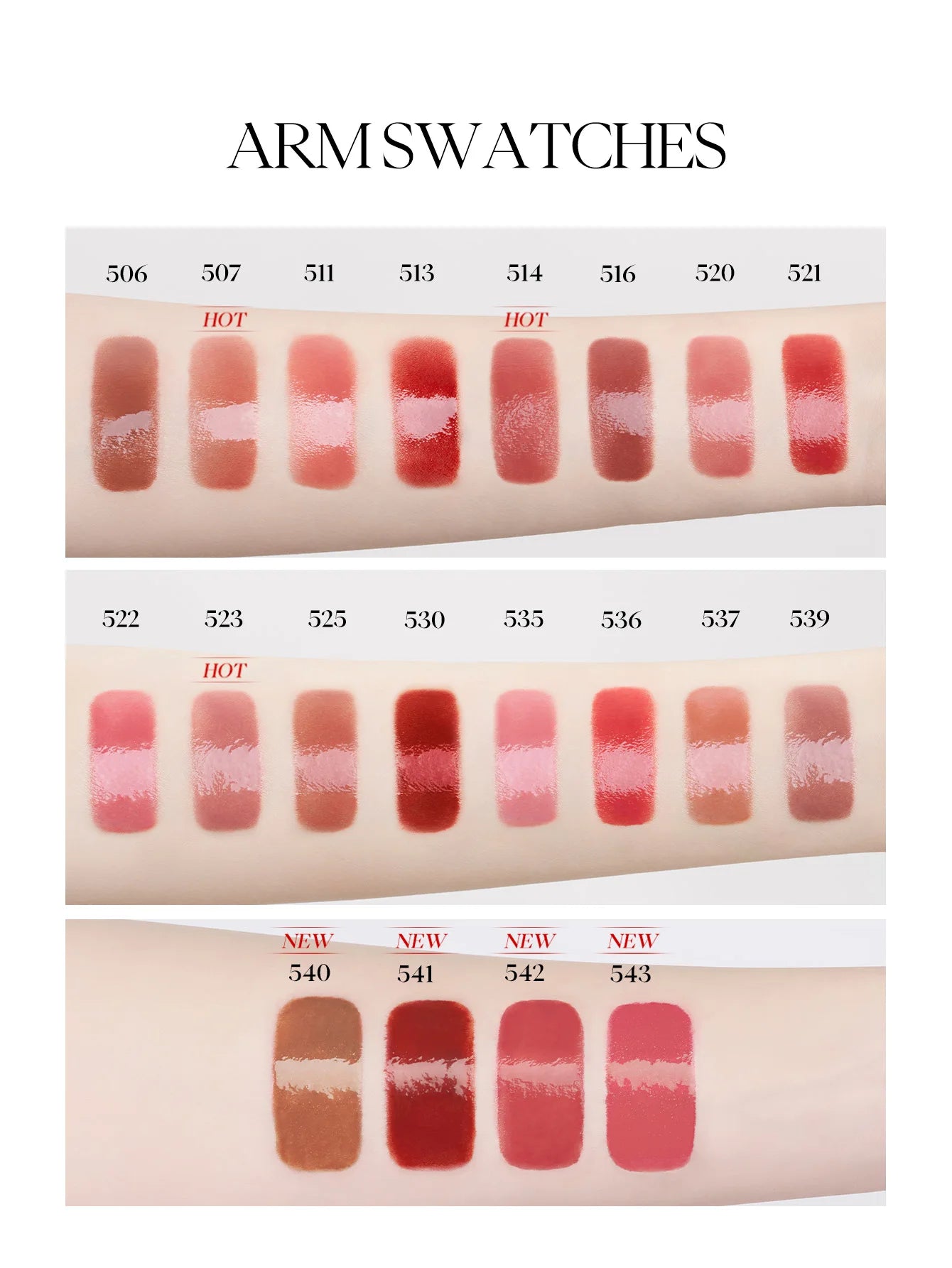 JOOCYEE GLOSSY ROUGE LONGLASTING  LIP-CARING