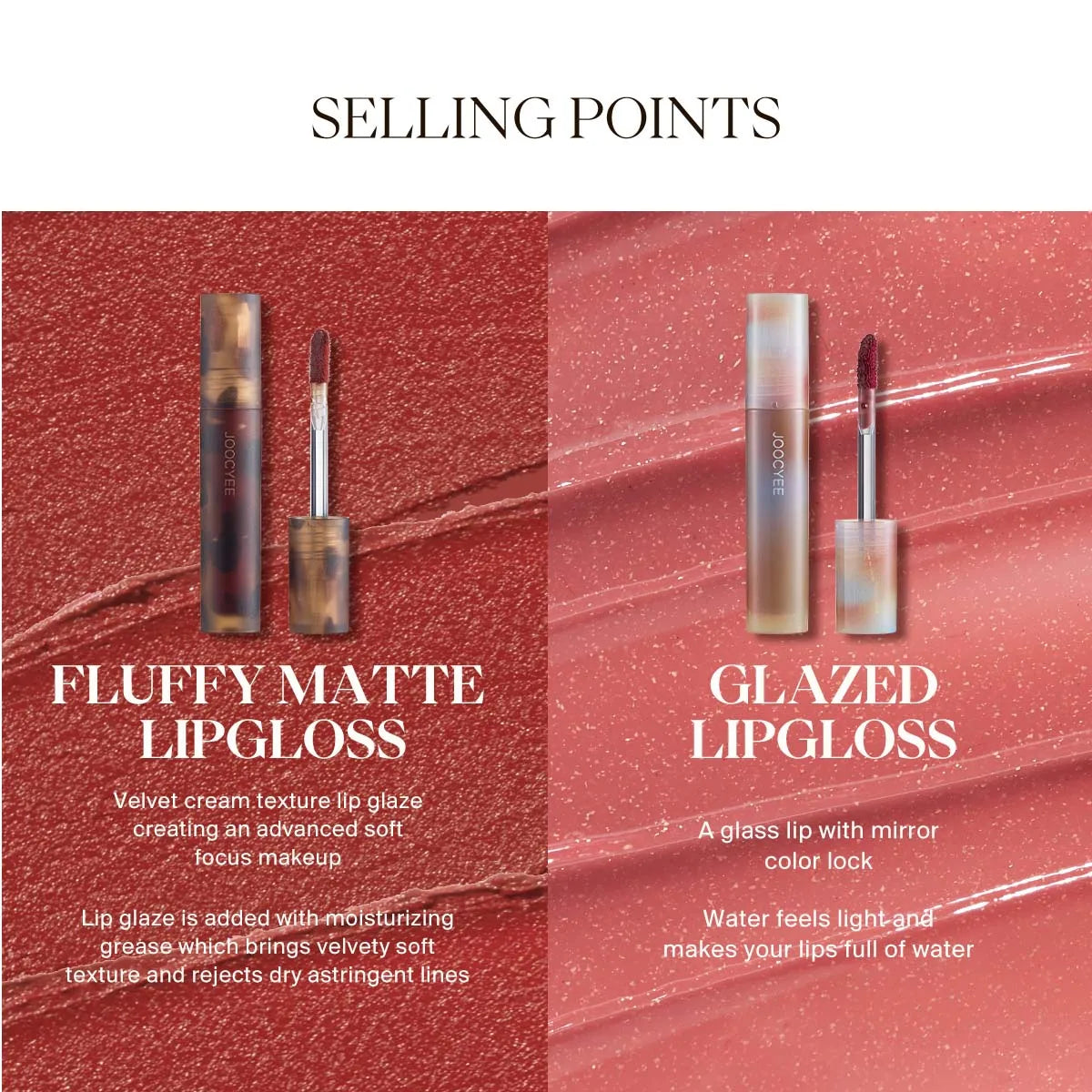 JOOCYEE MINI LIPTINT SET Long-lasting Delicate Texture and Smooth Adherence