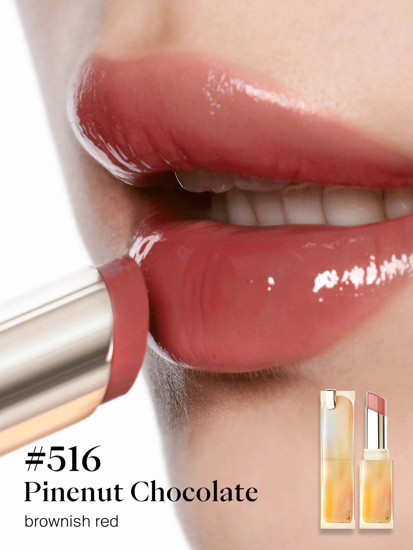 JOOCYEE GLOSSY ROUGE LONGLASTING  LIP-CARING