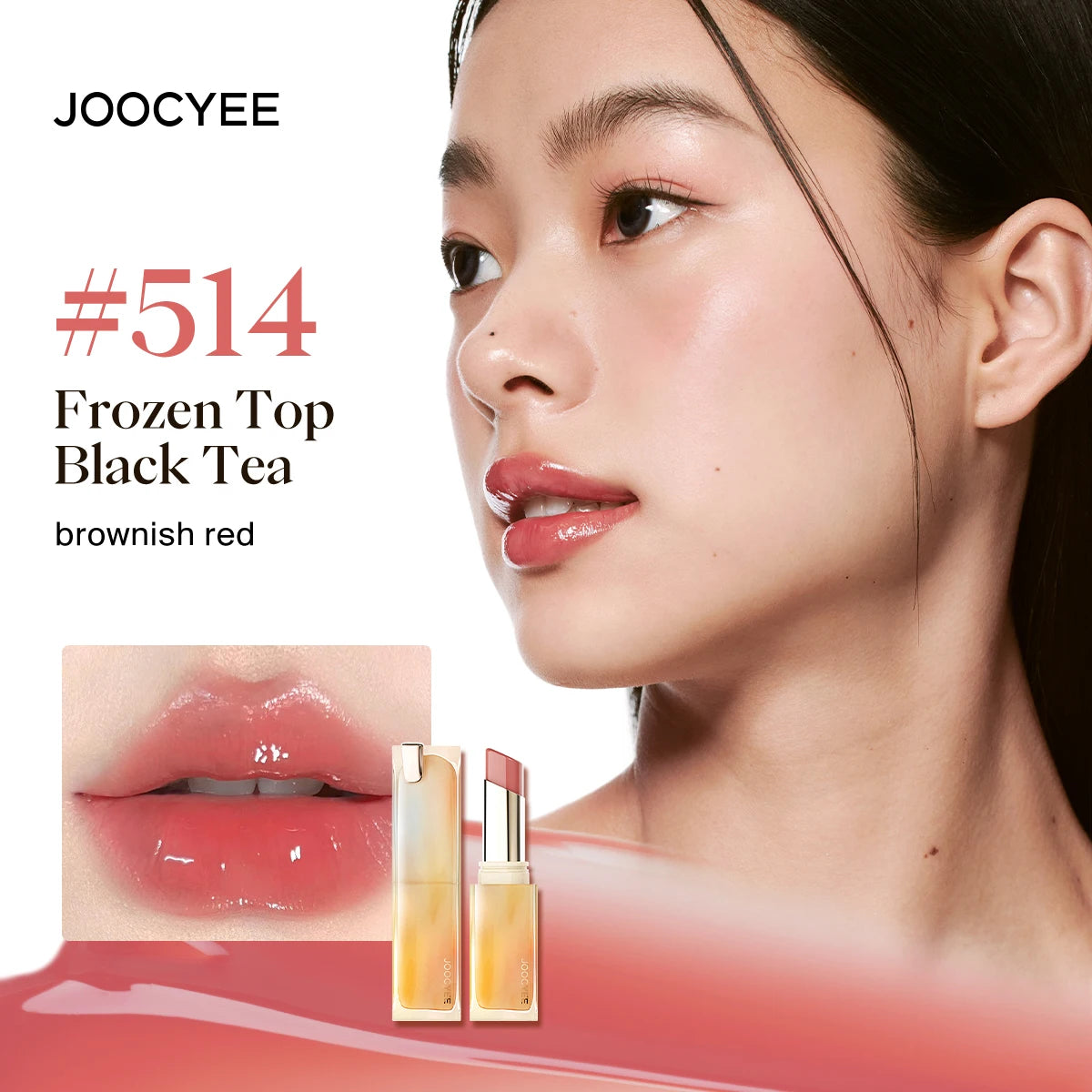JOOCYEE GLOSSY ROUGE LONGLASTING  LIP-CARING
