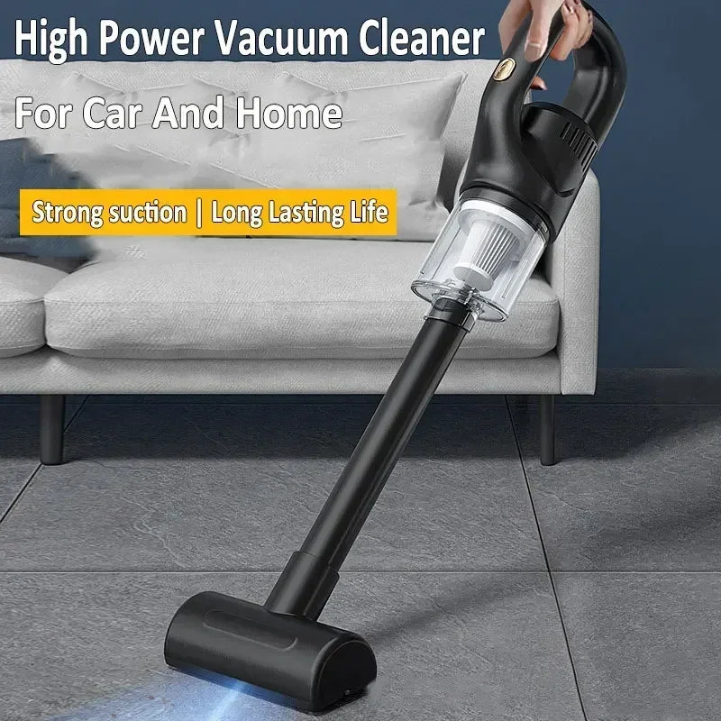 Car Vacuum Cleaner 2 in 1 60000PA Wireless Cleaner Handheld Chargeable Compressed Air Duster Vacuum Cleaner For Home Office