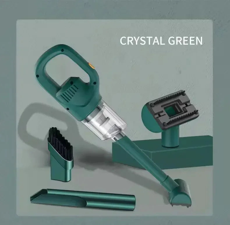 Car Vacuum Cleaner 2 in 1 60000PA Wireless Cleaner Handheld Chargeable Compressed Air Duster Vacuum Cleaner For Home Office