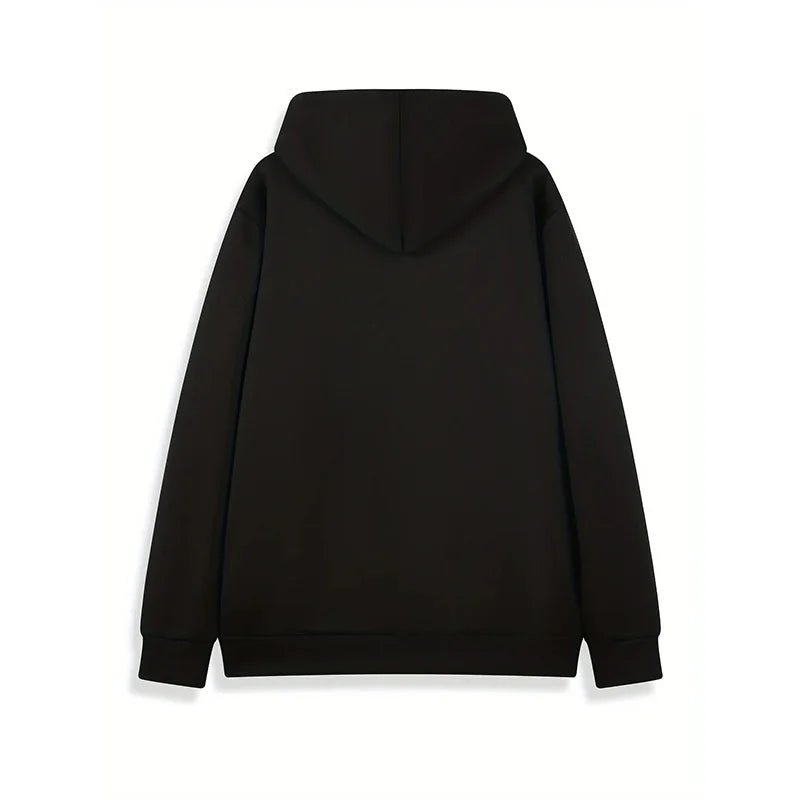 Men'S Hoodie with "TOMORROWLAND" Graphic - Casual Pullover Sweatshirt Long Sleeve Regular Fit Fall/Winter Casual Wear Hoodie