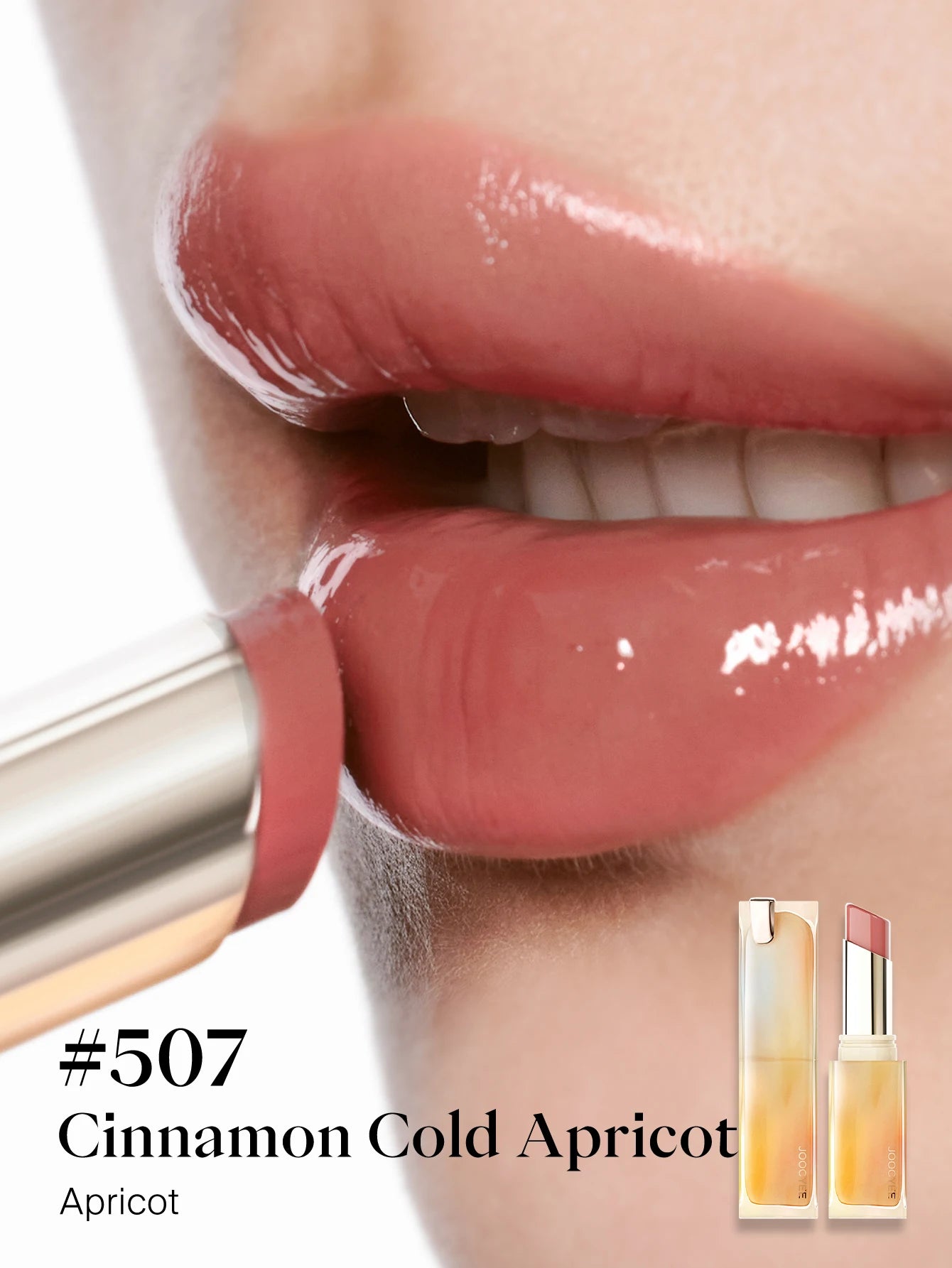 JOOCYEE GLOSSY ROUGE LONGLASTING  LIP-CARING