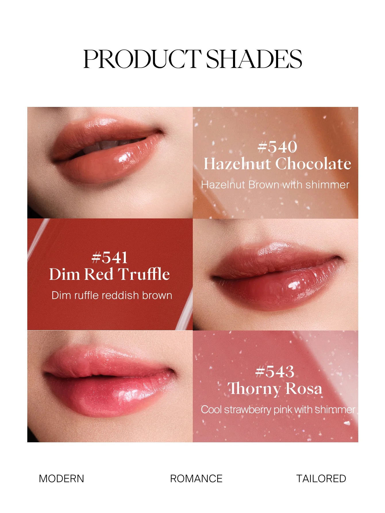 JOOCYEE GLOSSY ROUGE LONGLASTING  LIP-CARING