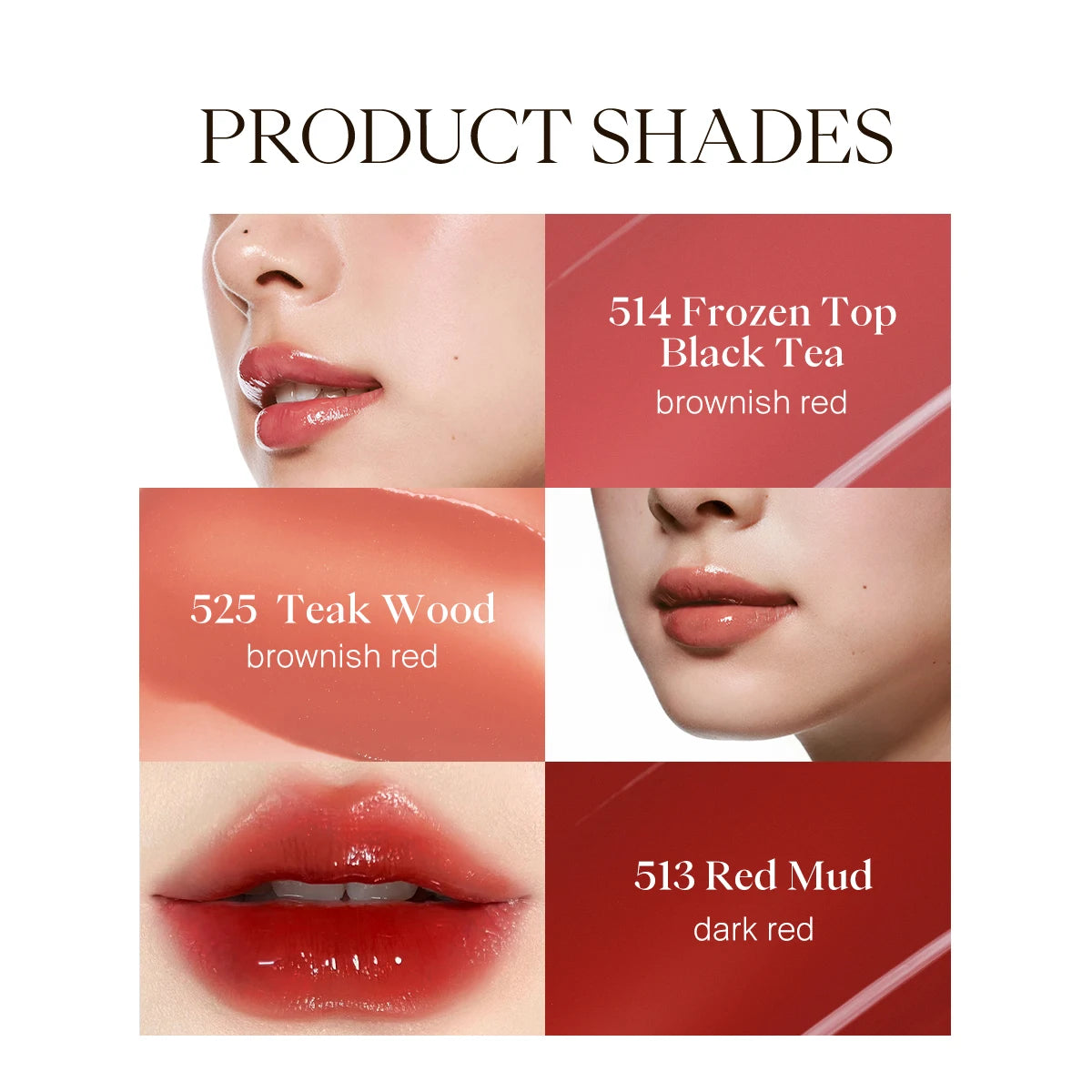 JOOCYEE GLOSSY ROUGE LONGLASTING  LIP-CARING